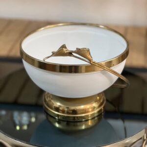 سرویس پذیرایی لیلیوم ۵ تکه رنگ سفید