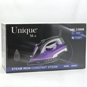 اتو بخار یونیک مدل UM1580R رنگ مشکی